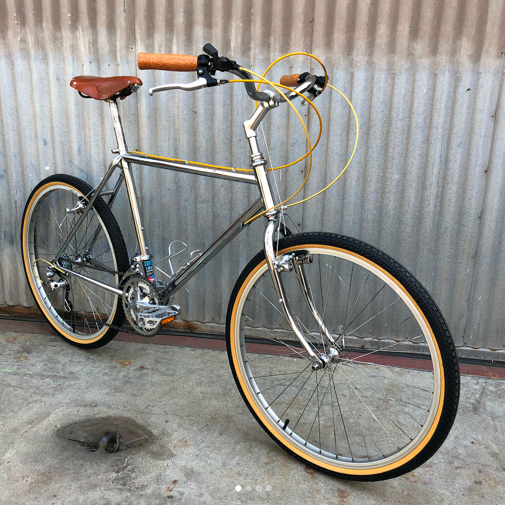 Diamondback CHROME from the 1980s Converted for City Duty