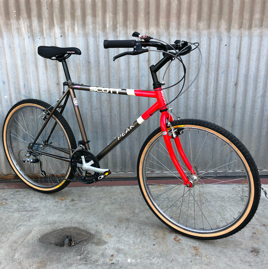 Scott Peak Mountain Bike - Reconfigured to City Bike Duty