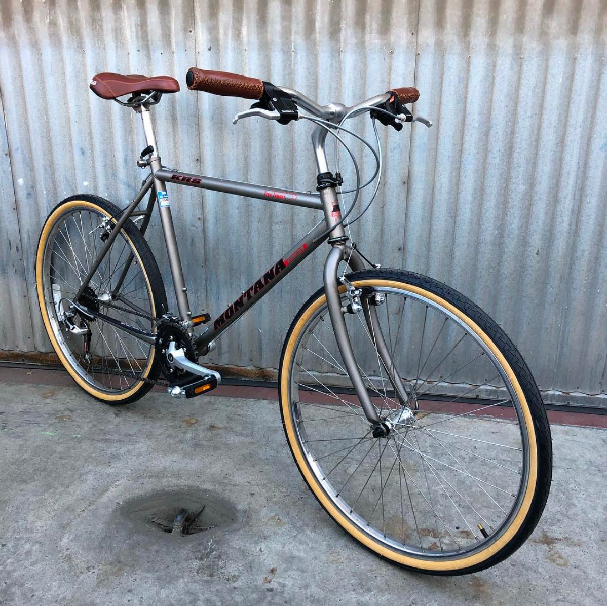 KHS Montana MTB Converted for City Commuting and Errand Duty