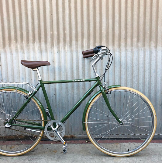 Linus Used Roadster Sport 3 - Olive with Cream Tires