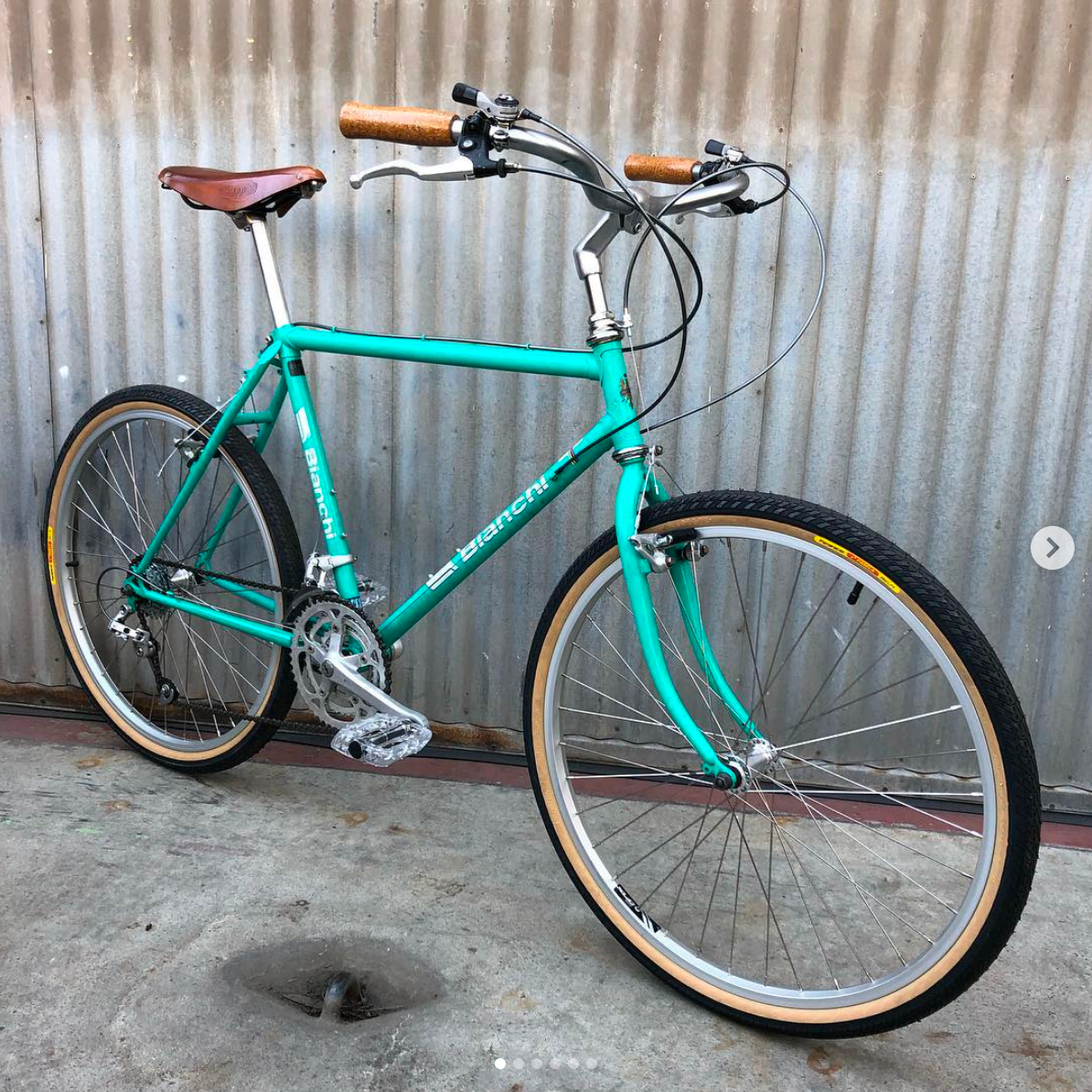 Bianchi Celeste Green Perfect Burrito Slayer