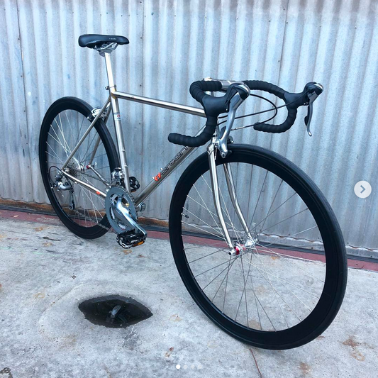 Herten Brazed Steel Columbus CrMo Tubing Tiagra Equipped Used Road Bike