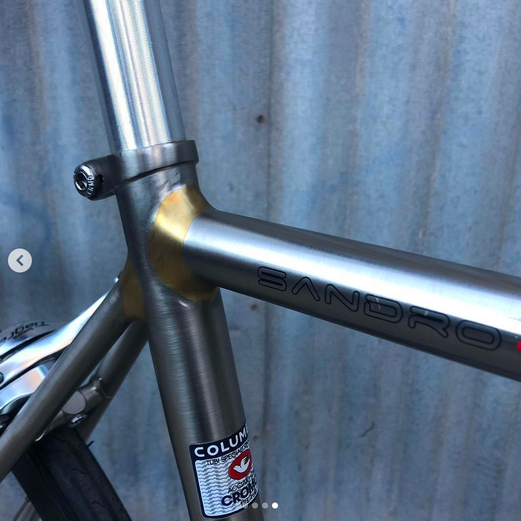 Herten Brazed Steel Columbus CrMo Tubing Tiagra Equipped Used Road Bike
