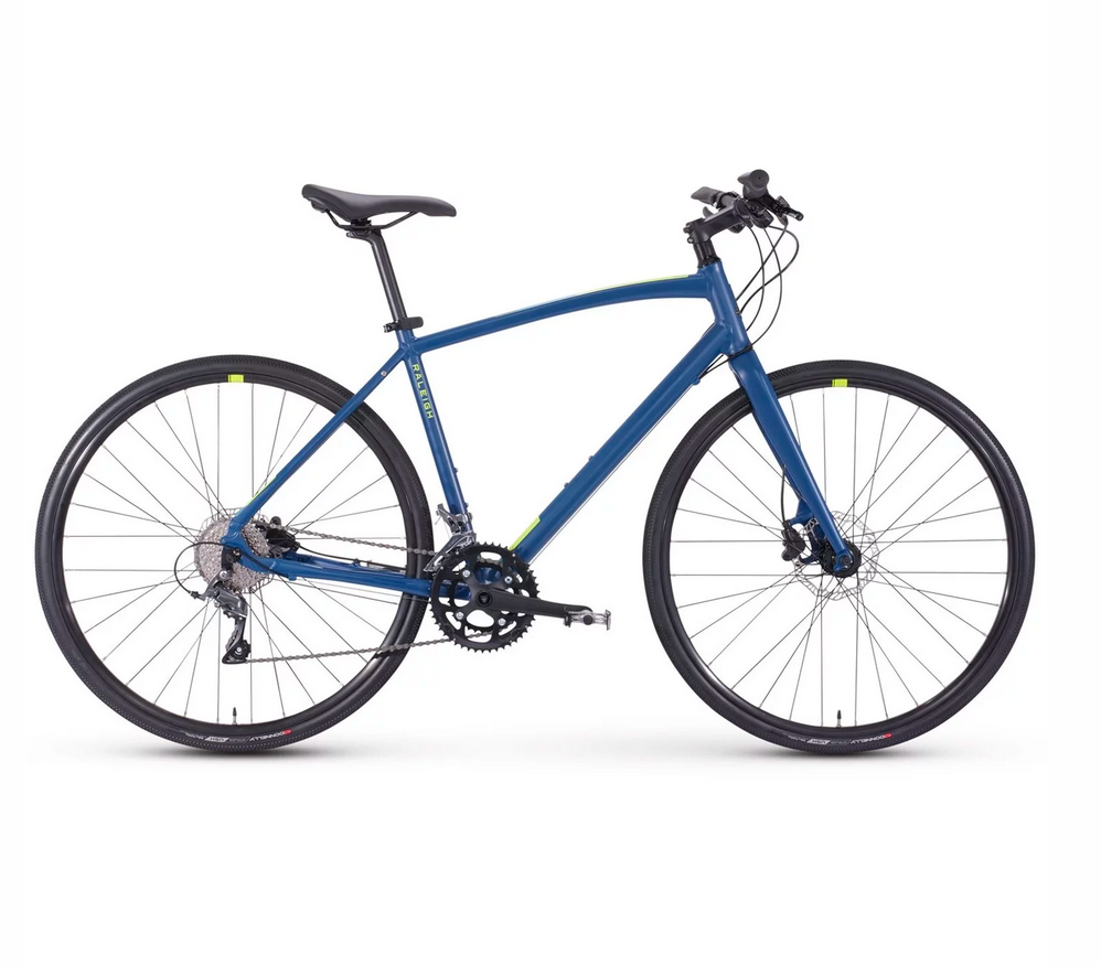 Raleigh bikes cadent top 2 fitness hybrid bike