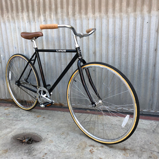 Gentlemen's Linus City Bike - Black Roadster - Studio Rental