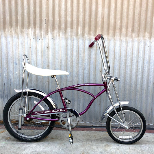 Kid's Stingray - Classic Banana Seat Purple Schwinn Stingray - Studio Rental