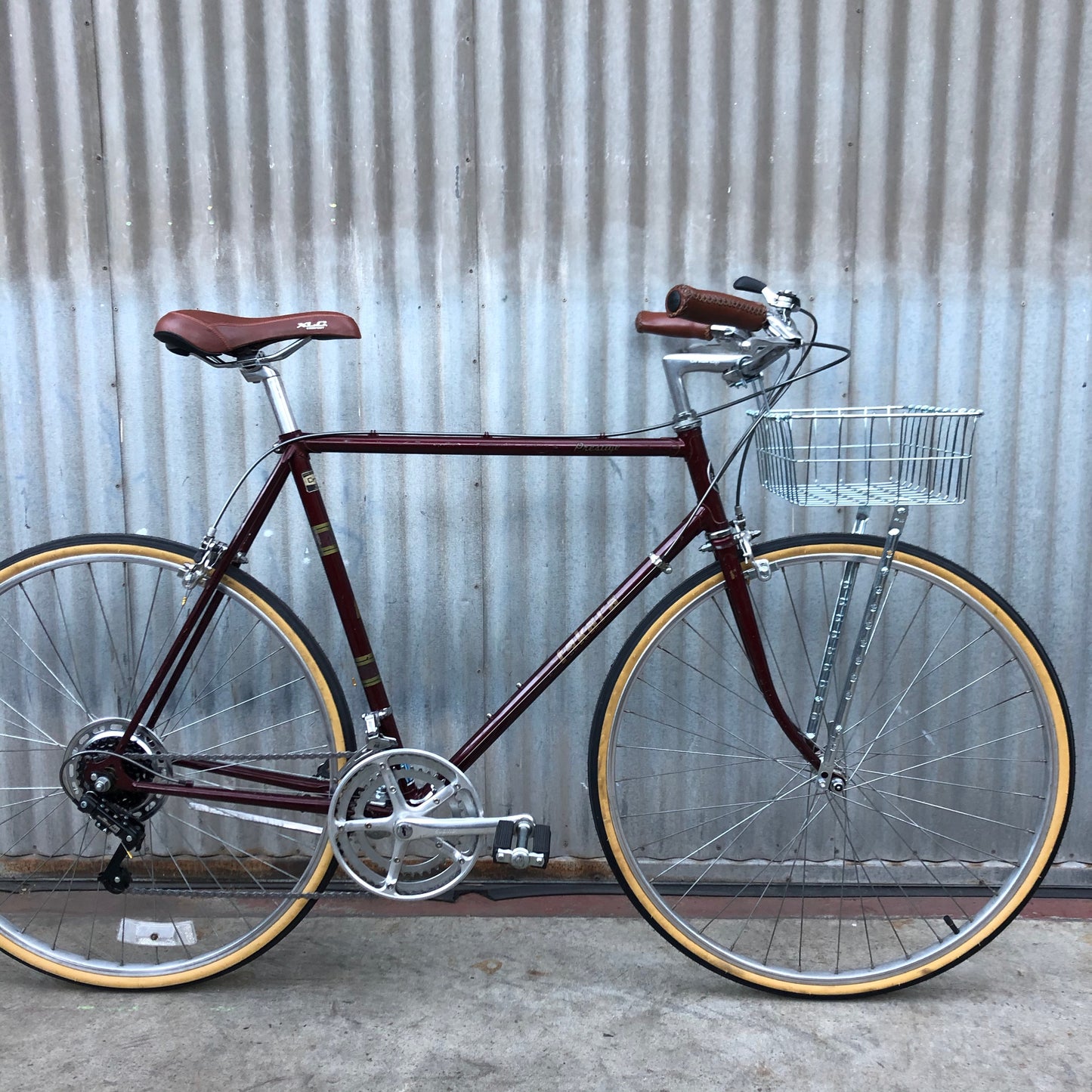 Takara Road Bike Converted for Classy City Riding