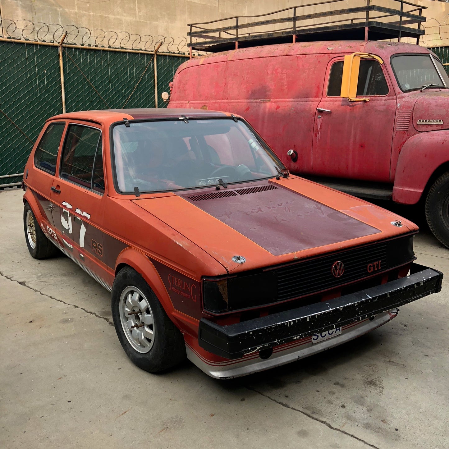 VW Rabbit Race Car -1983 - Studio Rental - Picture Car