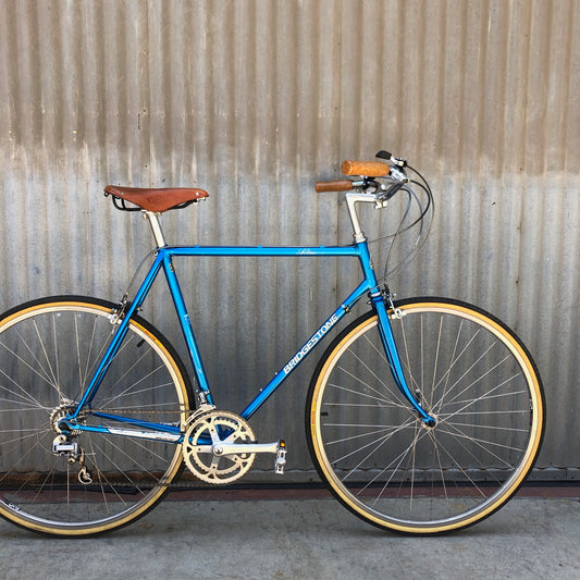 Bridgestone Vintage City Bike Conversion from Road Bike