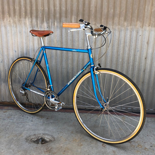Bridgestone Vintage City Bike Conversion from Road Bike
