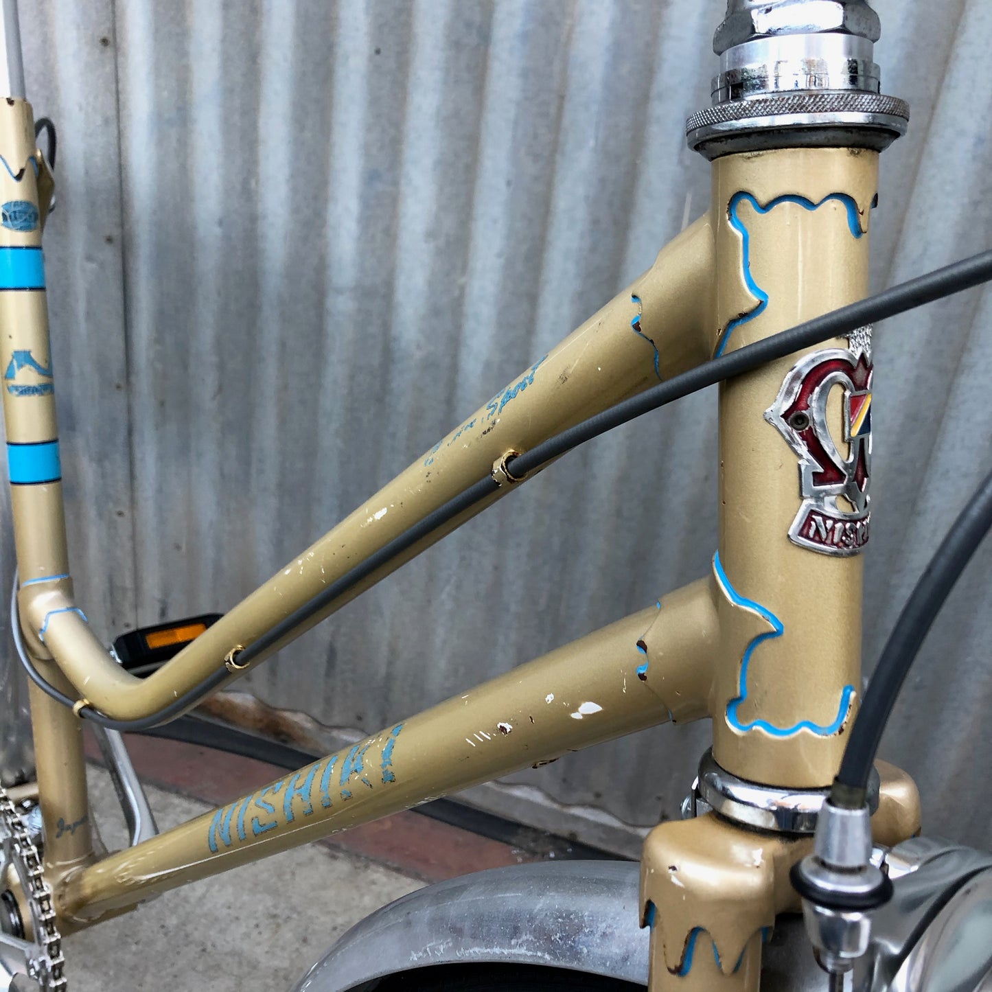 Nishiki Vintage Gold Step-through City Bike