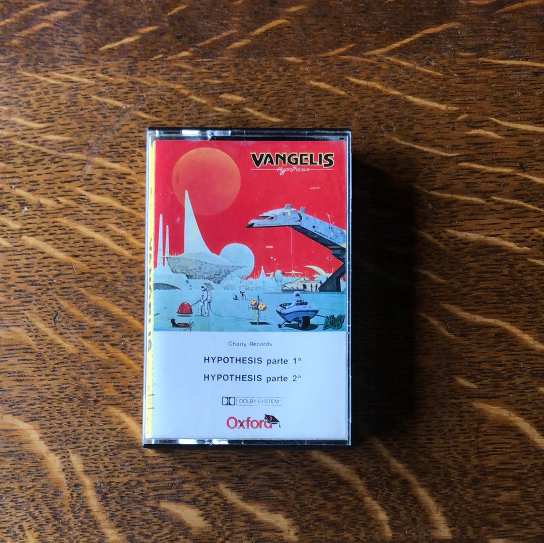 Hypothesis - Vangelis - Oxford - Cassette Tape
