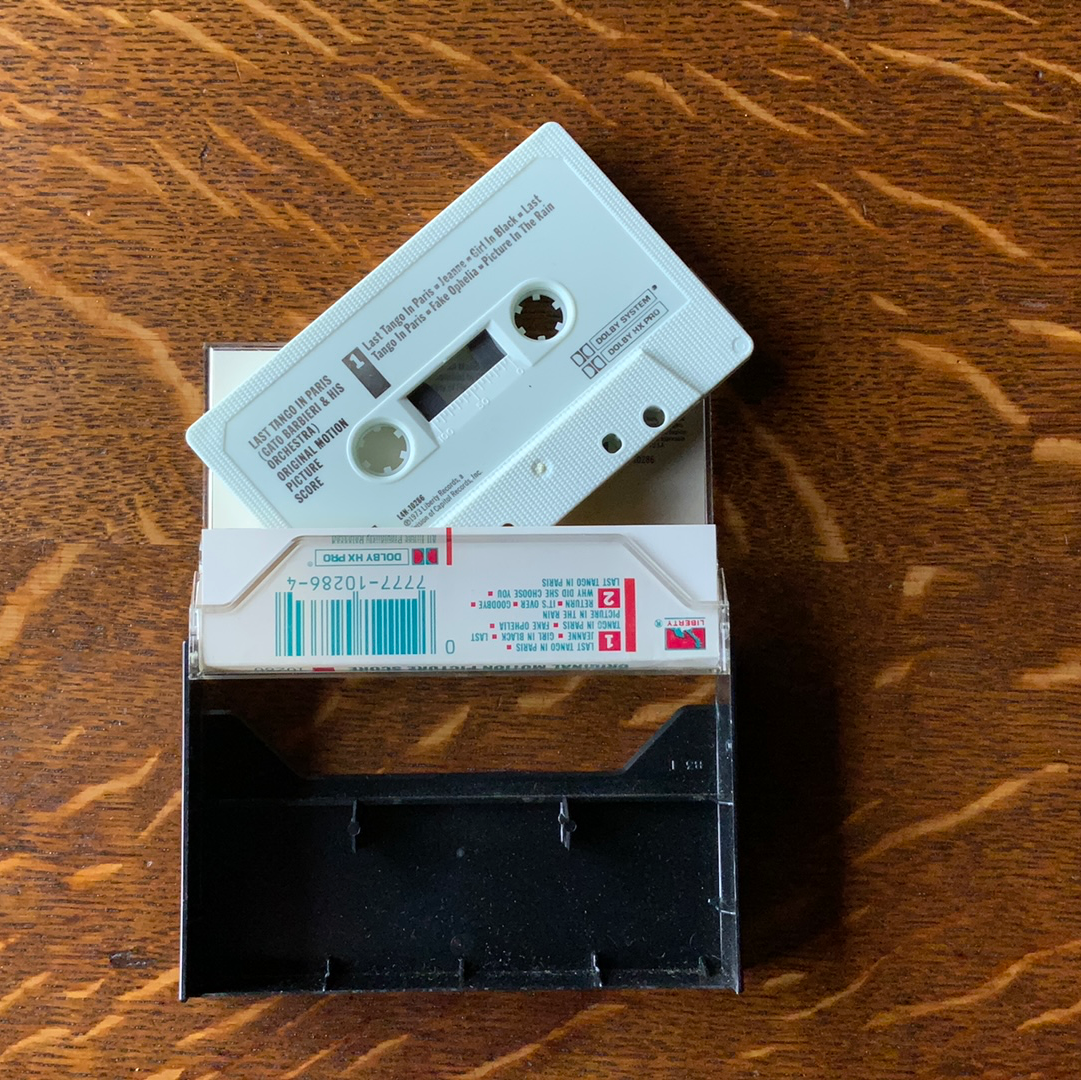 Last Tango in Paris - Gato Barbieri & His Orchestra - Cassette Tape
