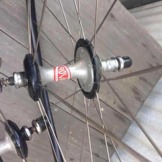 Roval vintage aerodynamic tubular wheelset