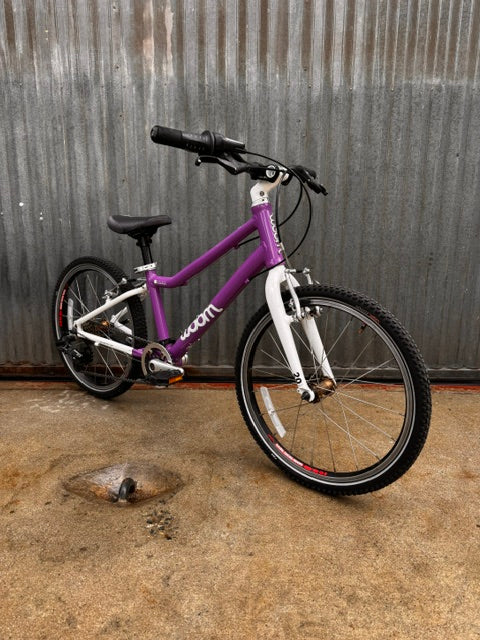 Used Purple Woom 4 - 20" wheels for 6-8 year olds - Used
