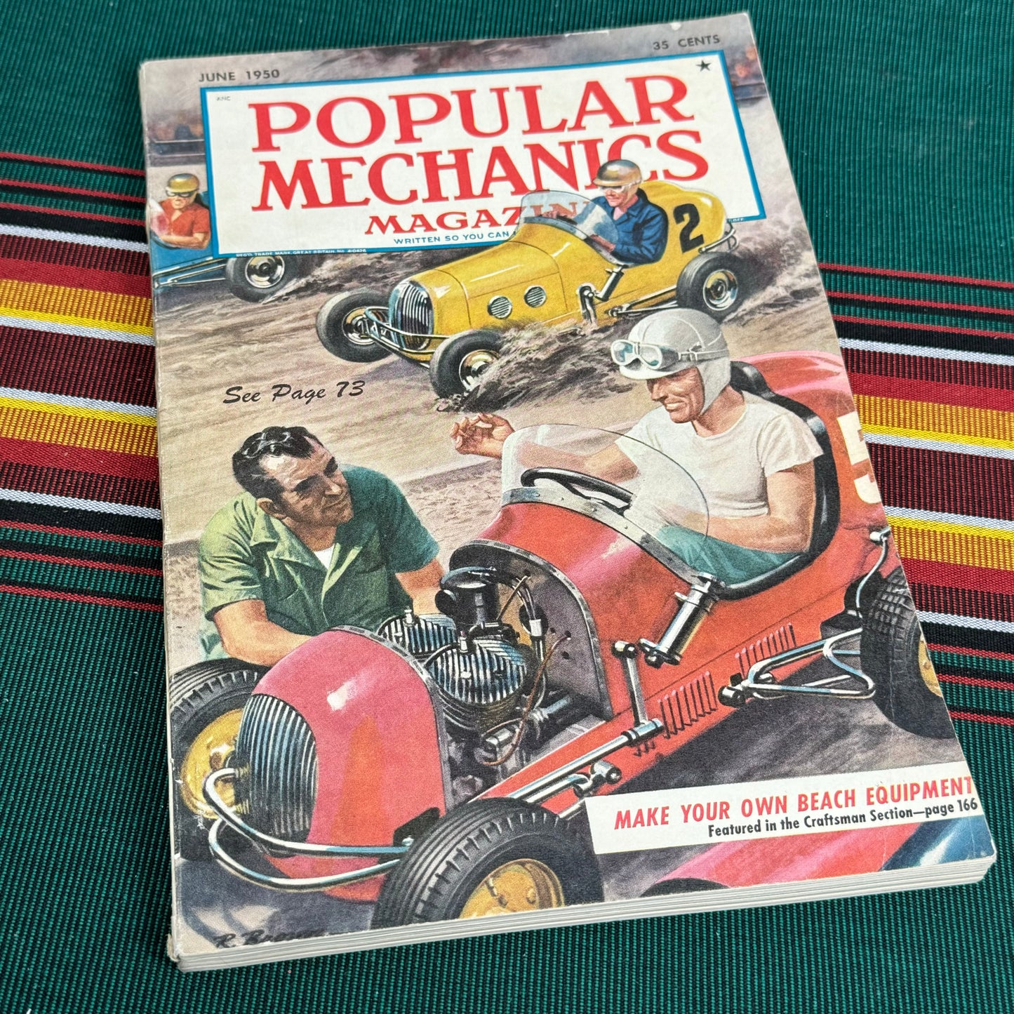 Popular Mechanics - Build Quarter Midget - July 1951