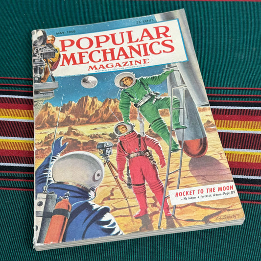 Popular Mechanics - Rocket to the Moon - May 1950