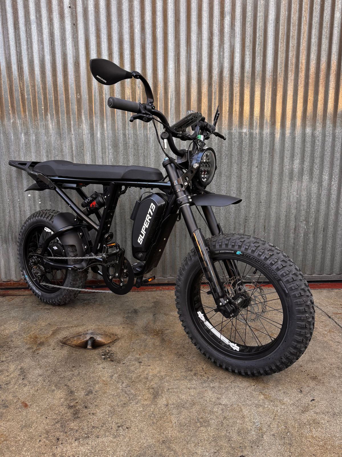 Used Super 73 R-Series with Fox Float Shock and Kanebilt Light