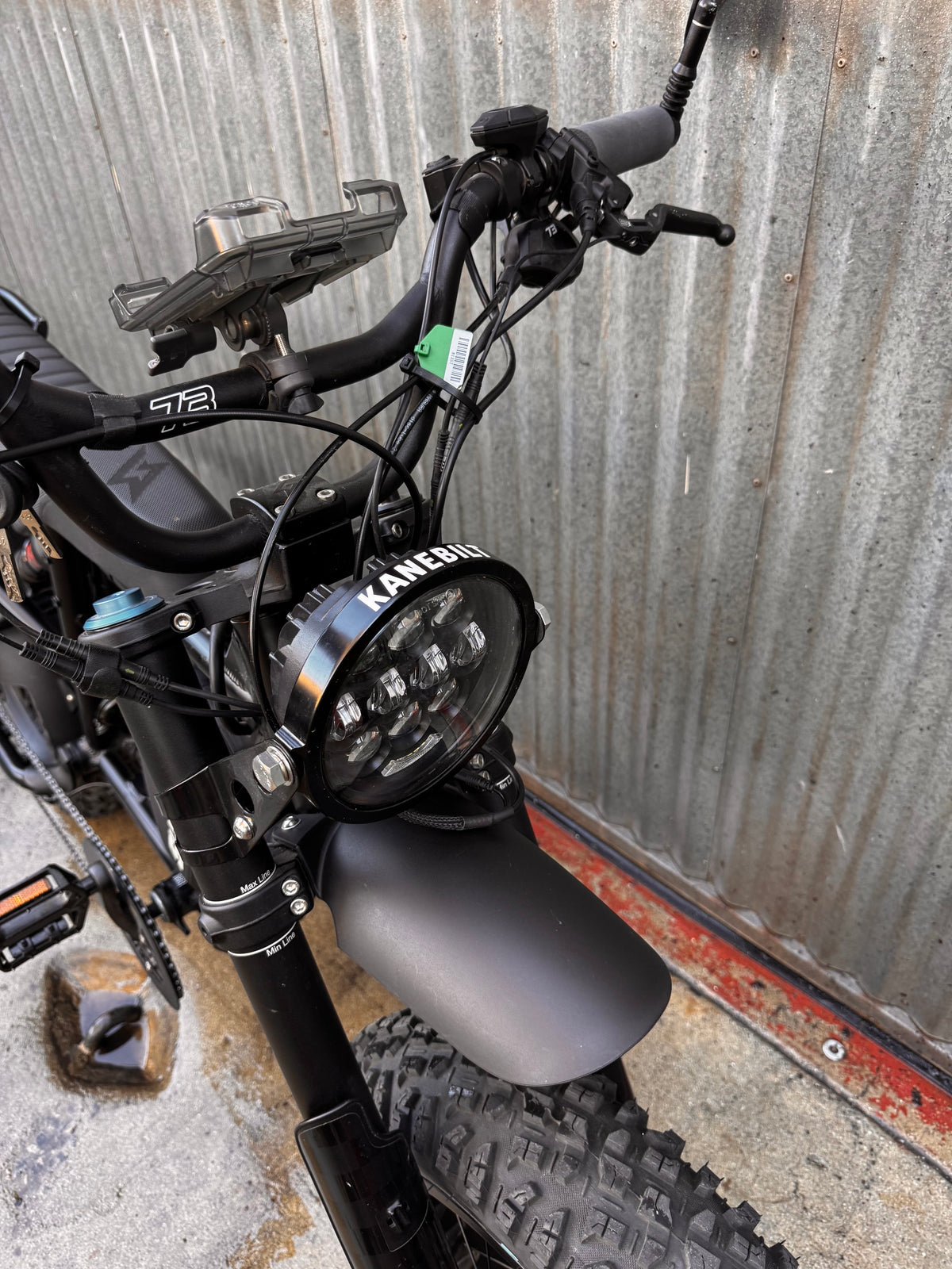 Used Super 73 R-Series with Fox Float Shock and Kanebilt Light