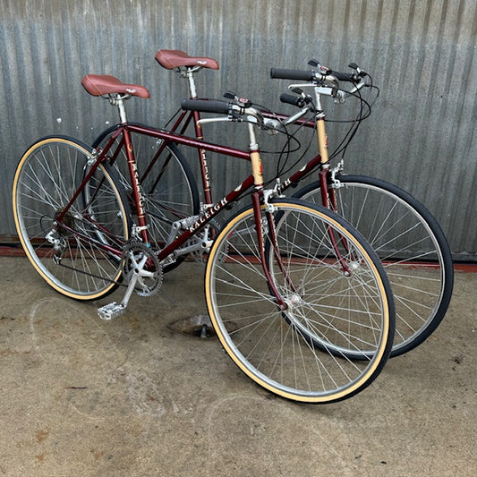 Baguette Slaying Raleigh City Bikes