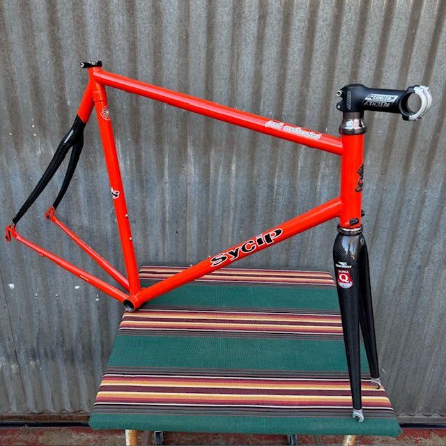 Used Sycip Pave Carbonated Road Bike Frame