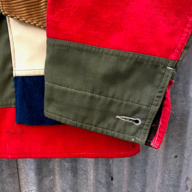 Abercombie & Fitch Hunter S. Thompson Patchwork Safari Jacket - Vintage