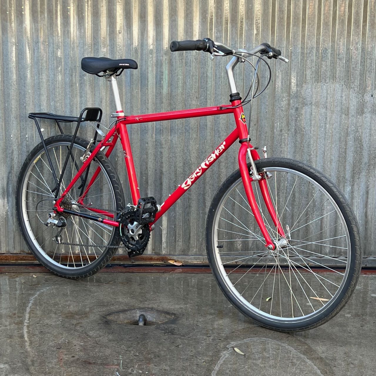 Used Gary Fisher Mountain Bike in the City Slaying Style