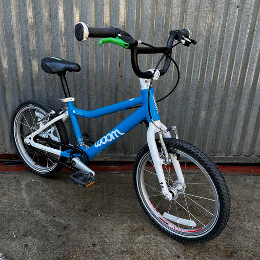 Used Blue Woom 3 Kid's Bike