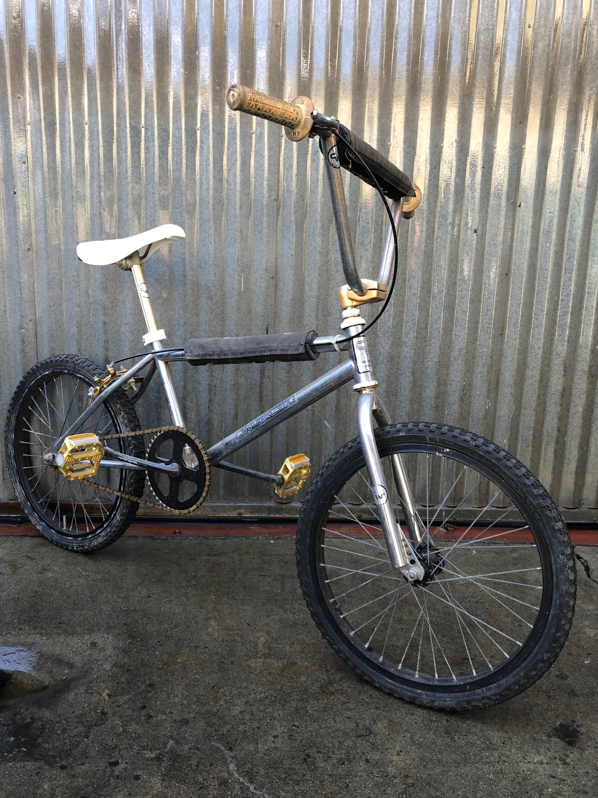 Vintage CW Racing ZX Old School BMX Bike Vintage CW Racing ZX Old School BMX Bike