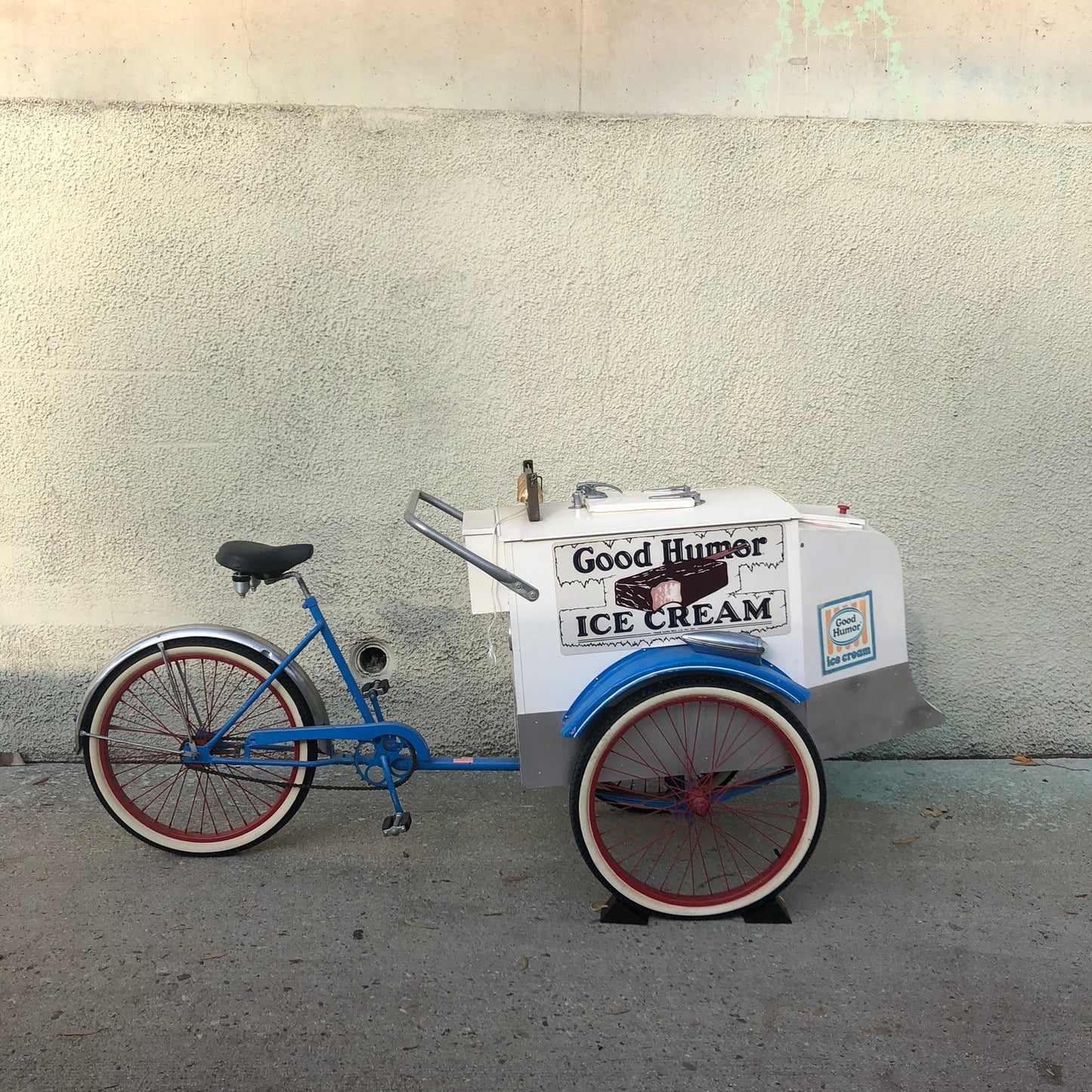 Good Humor Ice Cream Trike Bicycle Vendor Cart - Vintage and Original