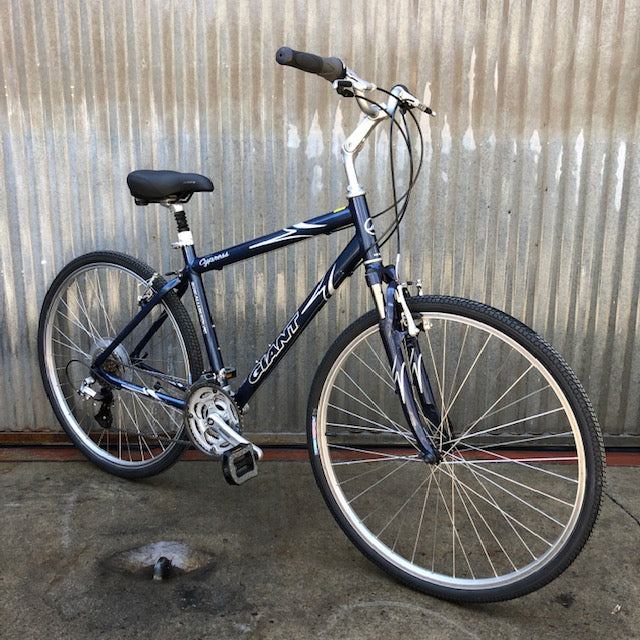 giant cypress bicycle blue book Used Comfort Hybrid hardbaitboxen African Print Mini Backpacks Suspension seatpost and cushioned Model:FTH300LPLH