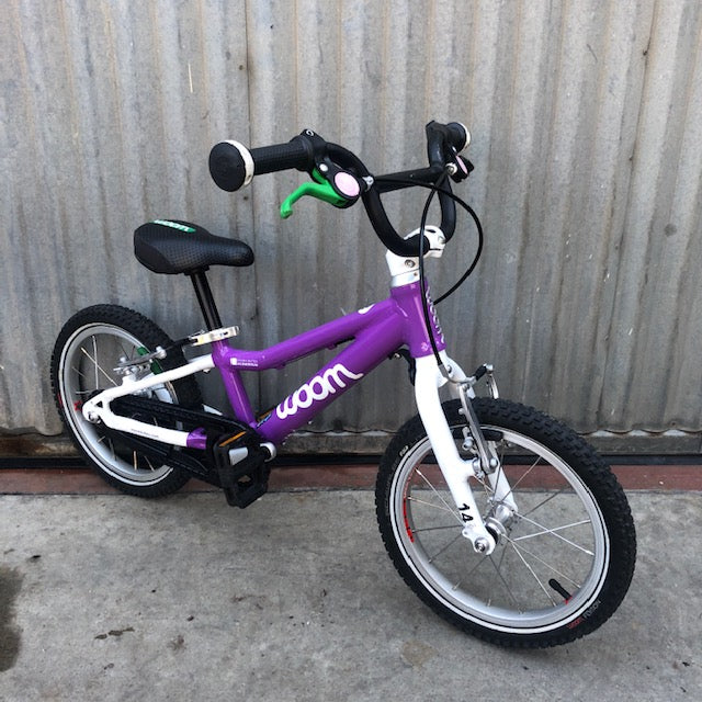 Used Purple woom 2 Kid's Bike