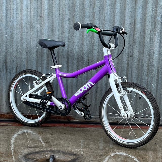 Used Purple Woom 3 Kid's Bike
