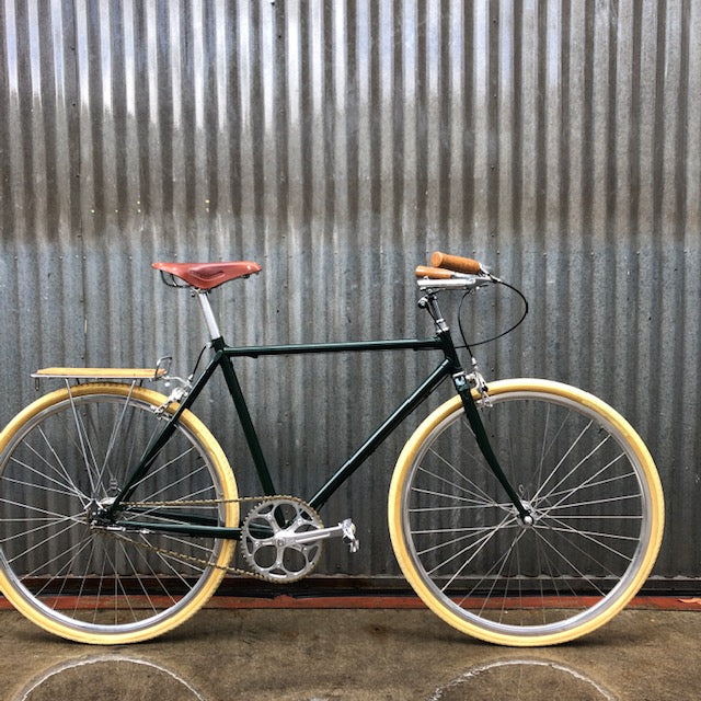 Gentlemen's City Bike - Very Dark Green - Studio Rental