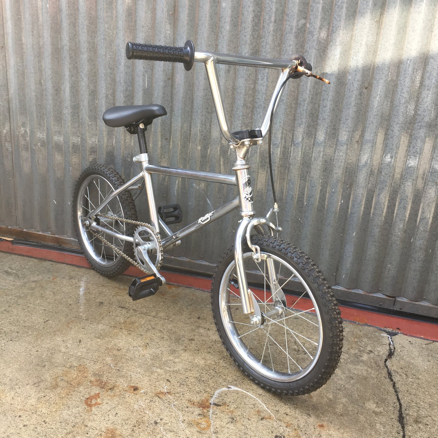 Kid's BMX - Extra Small Chrome BMX Bike - Studio Rental