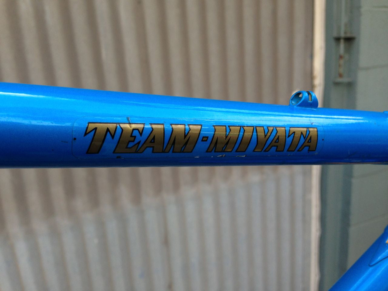 Team Miyata Frameset with Galli Stronglight Headset