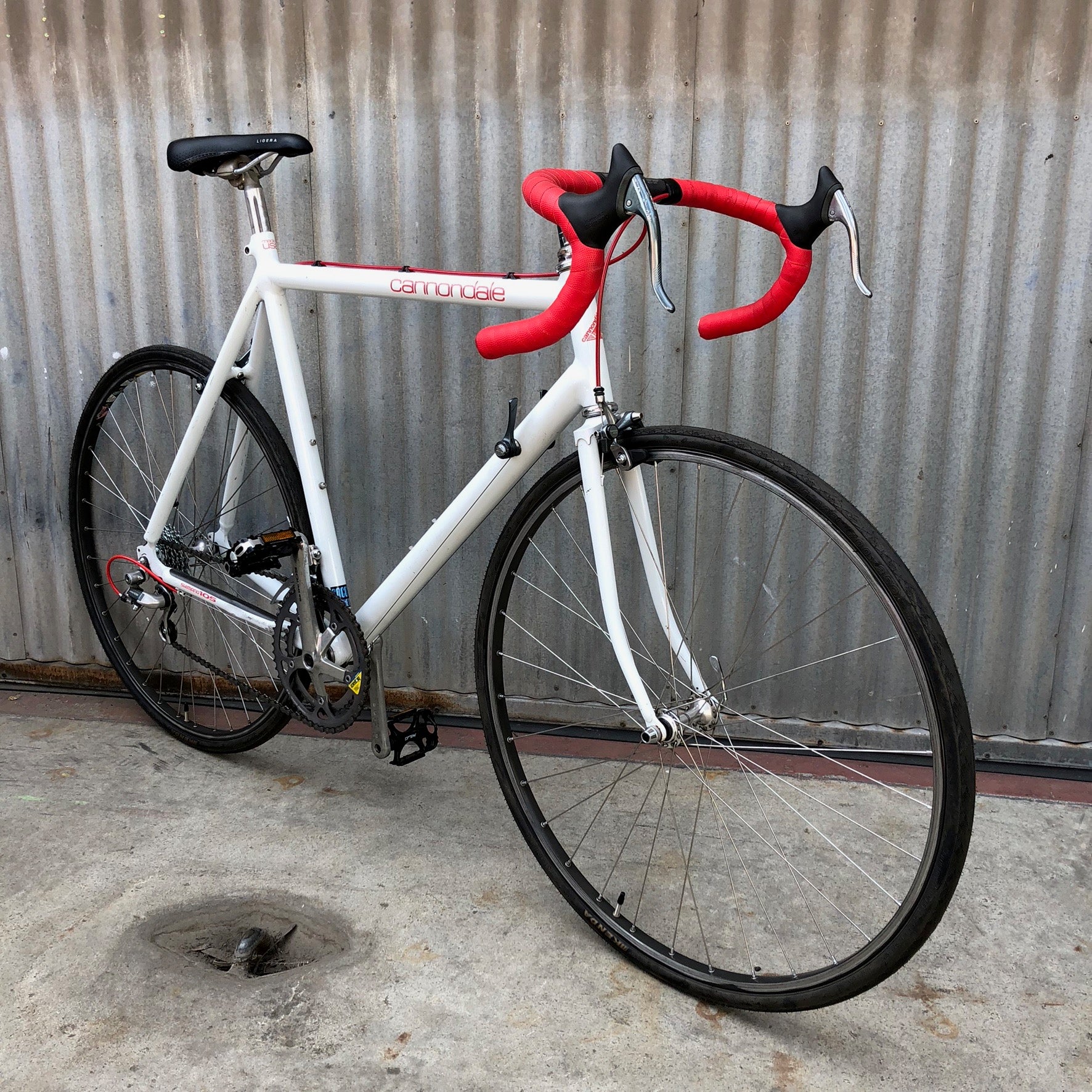 Vintage cannondale sales road bike