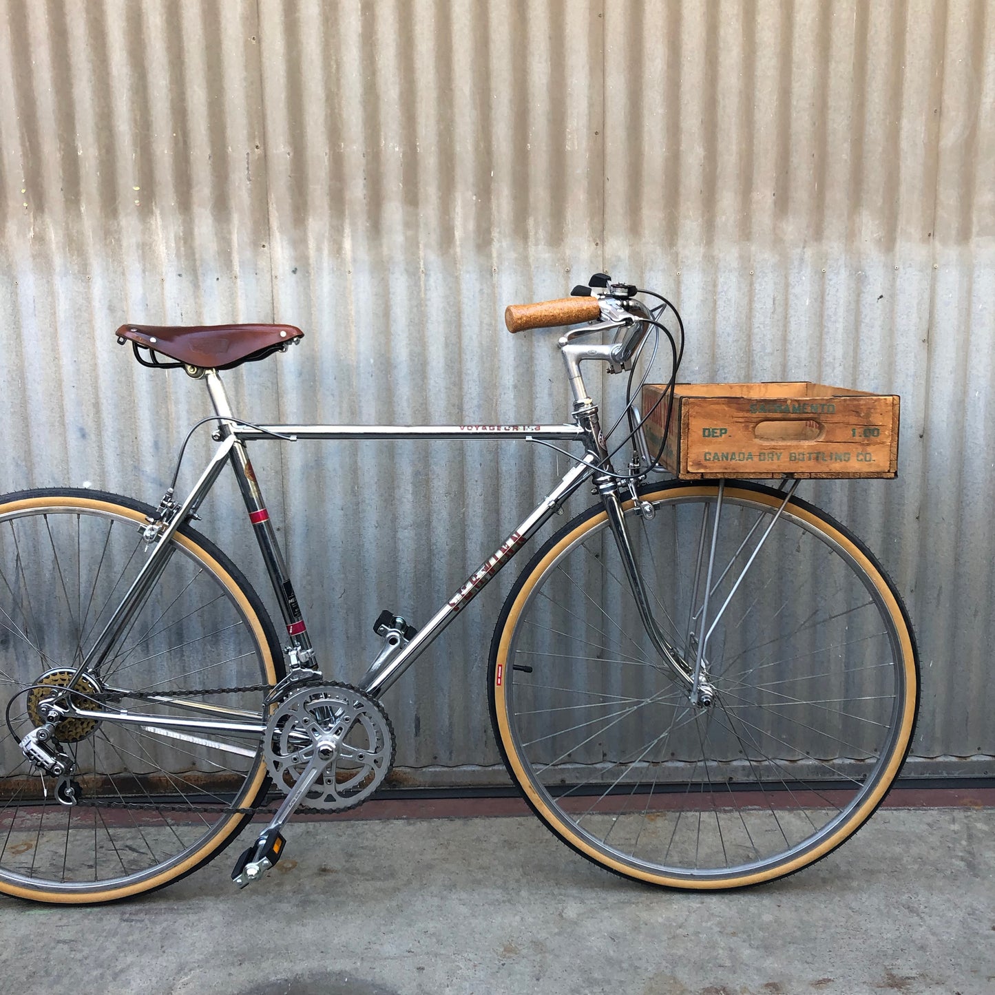 Gentlemen's City Bike - Custom Chrome City Bike - Studio Rental