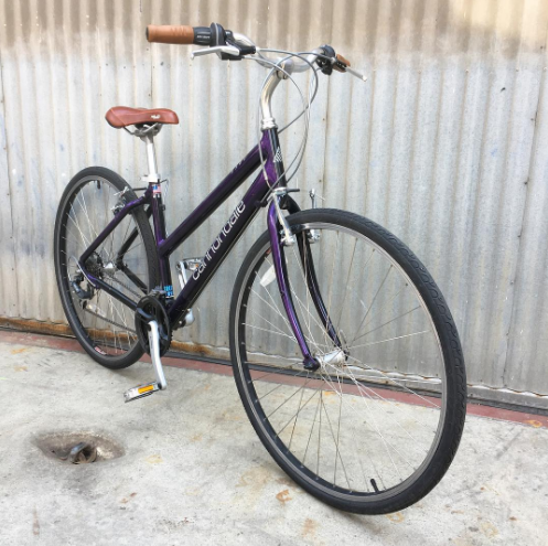 Cannondale Made in the USA City Bike with New Upright Grip Shift Cockpit