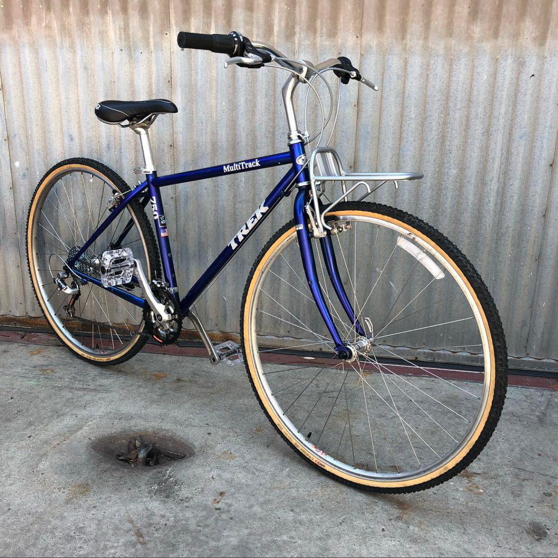 Trek Built as a Casual Dirt / Fire Road / City Bike in the Hobo Camper Style