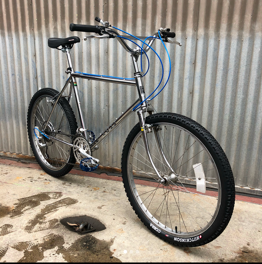 Ross MTB Converted to a Geared BMX Style Cruiser