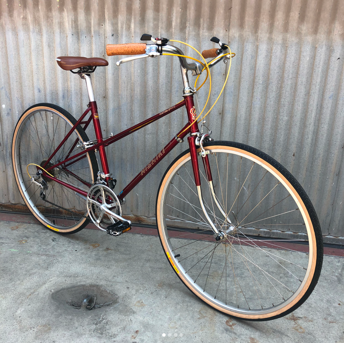 NISHI Nishiki - Higher End, High Spec - Shimano 600 Equipped Mixte