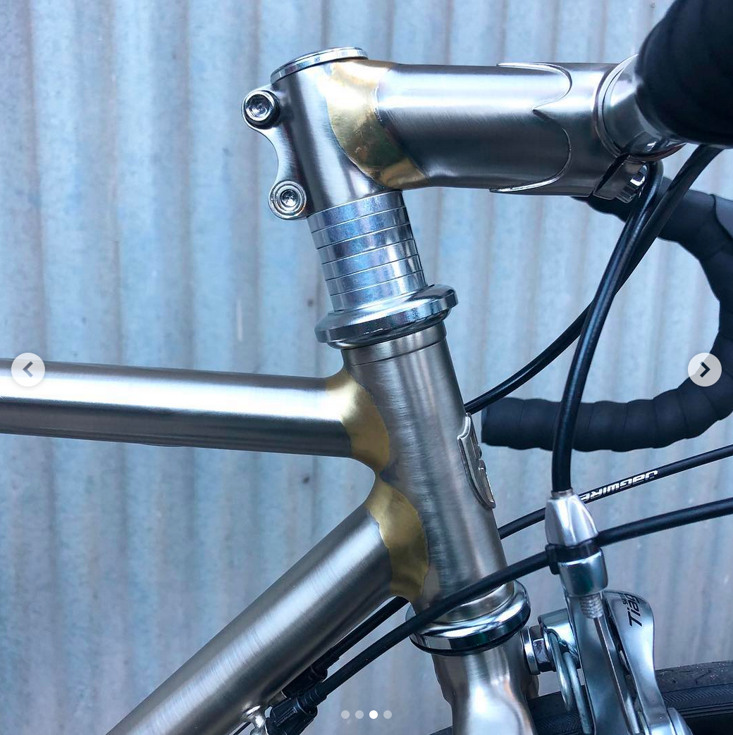 Herten Brazed Steel Columbus CrMo Tubing Tiagra Equipped Used Road Bike