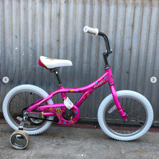 Nice and Clean Giant Puddin' 16" Used Kid's Bike Refurbished with New Tires and Grips and Stuff
