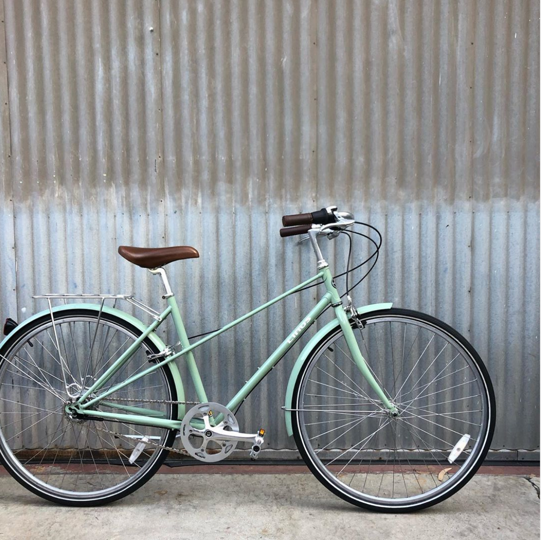 Used Linus Mixte 8-Speed Medium - Sage Green