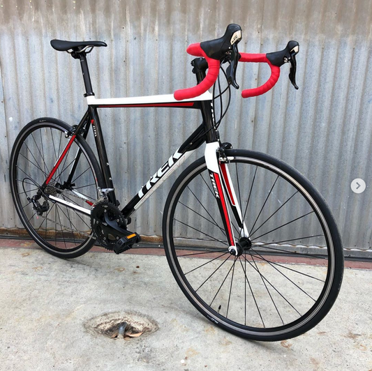 Trek 1.2 Road Bike with UPGRADED 105 Group including Cranks, Derailleurs and Shifters