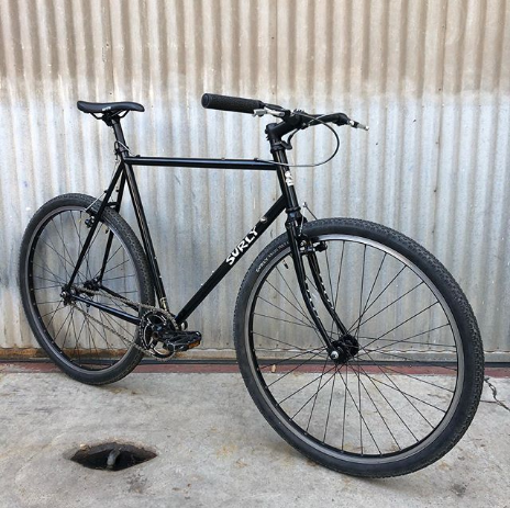 Surly Single Speed Cross Check Build with Salsa Bar and Surly Hubs