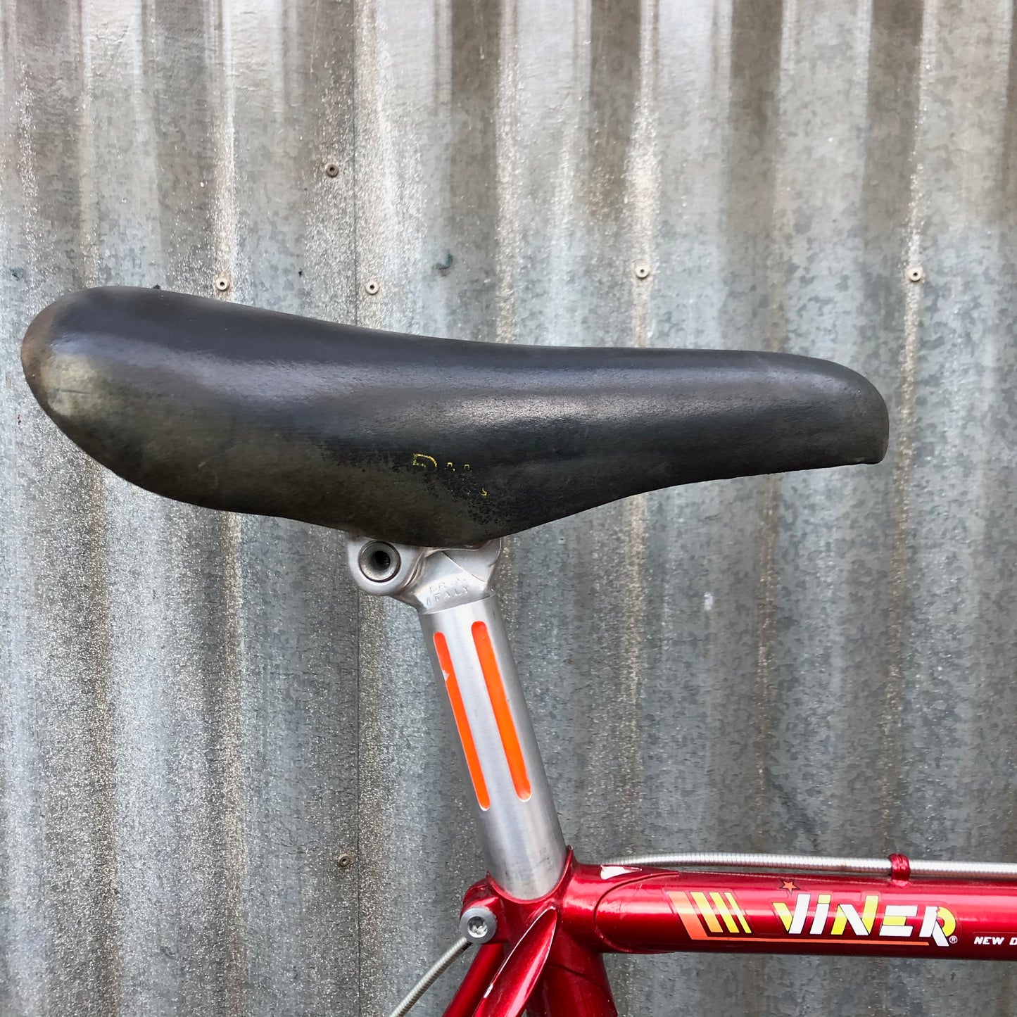 Vintage Italian Viner Race Bike with Pantographed Campagnolo Super Record - Vintage