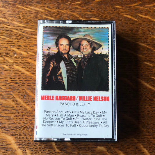 Pancho & Lefty - Merle Haggard / Willie Nelson - Epic - Cassette Tape